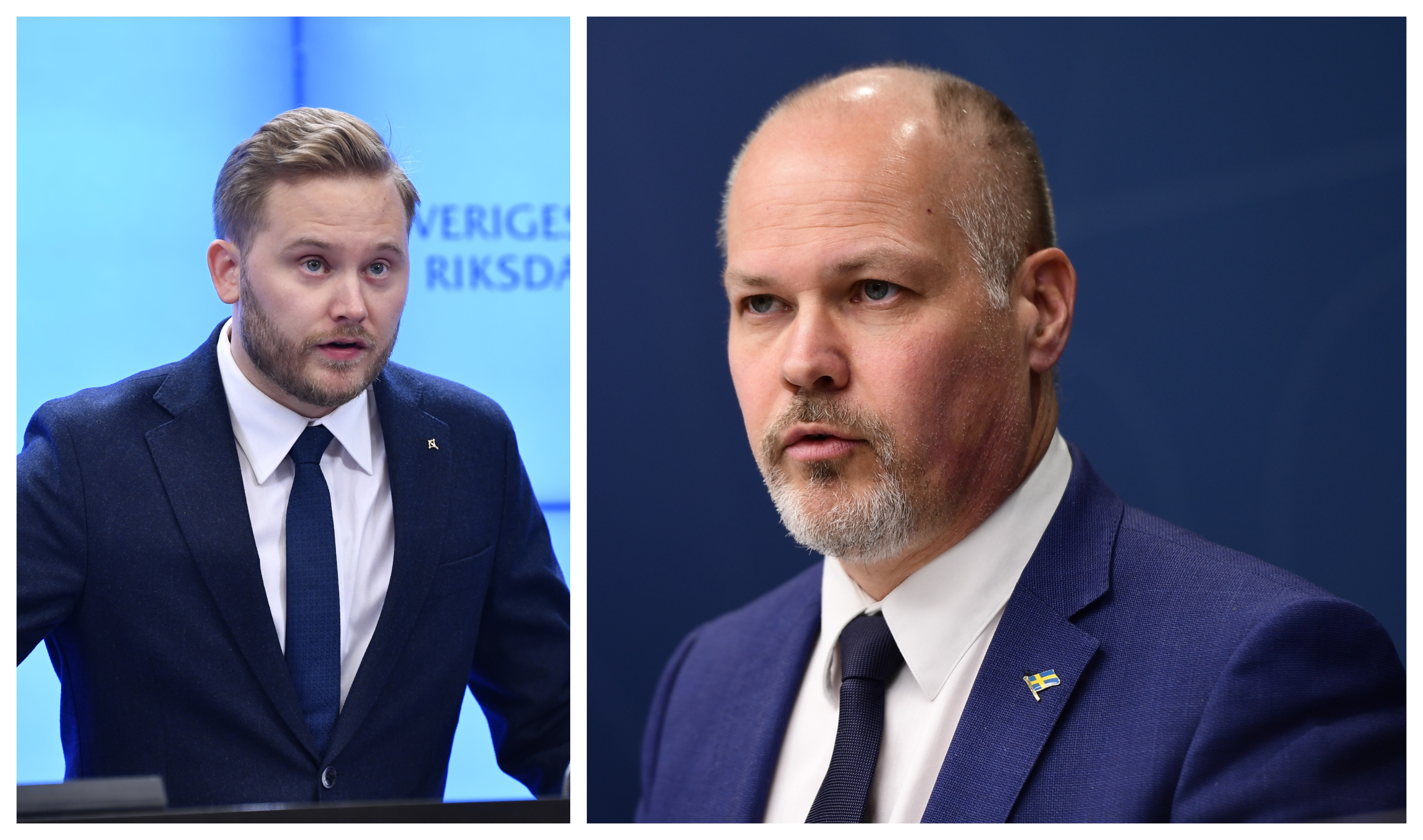 Sverigedemokraterna väcker misstroende mot Morgan Johansson (S).